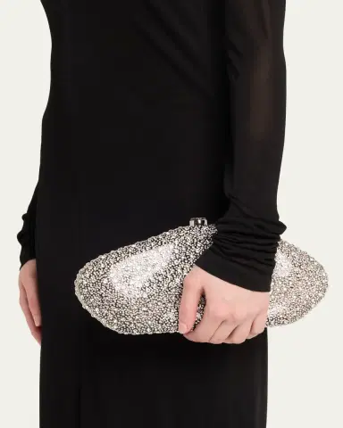 Cult Gaia The Caldera Rhinestone Acrylic Clutch Bag | Thumbnail 2