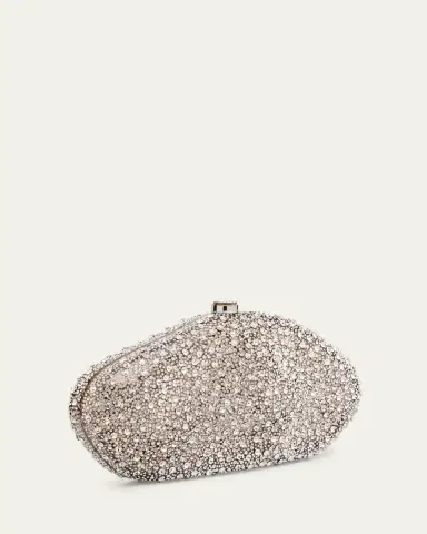 Cult Gaia The Caldera Rhinestone Acrylic Clutch Bag | Thumbnail 3