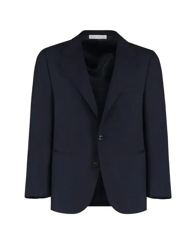 Men's Super 120s Wool Single-Breasted Blazer