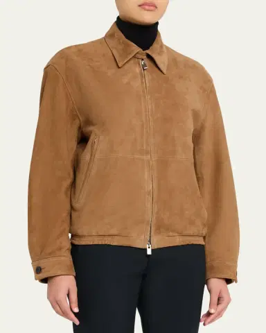 TONYWACK Blouson Goat Suede Jacket | Thumbnail 4