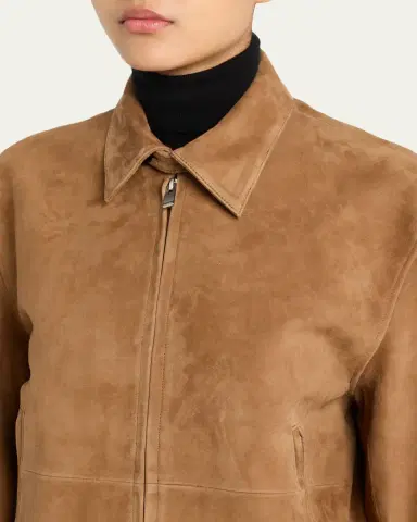 TONYWACK Blouson Goat Suede Jacket | Thumbnail 5