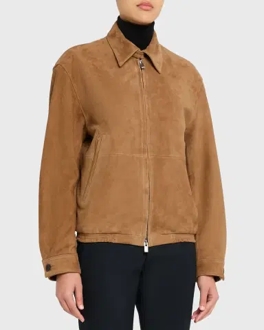 TONYWACK Blouson Goat Suede Jacket | Thumbnail 8