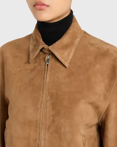 TONYWACK Blouson Goat Suede Jacket | Thumbnail 9