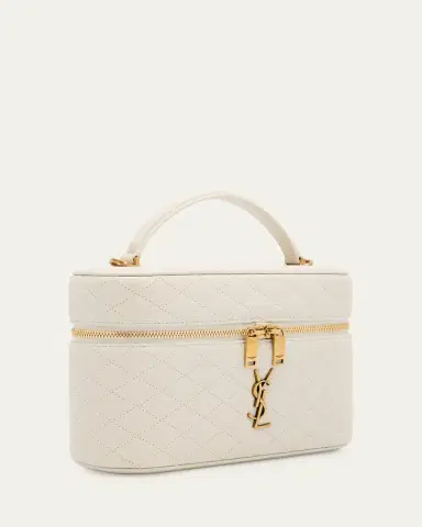 Saint Laurent Gaby Large YSL Vanity Bag in Quilted Leather | Thumbnail 7