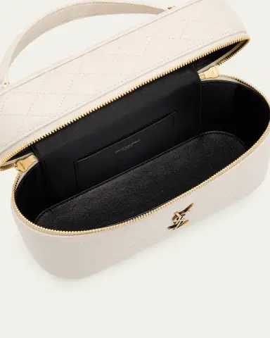 Saint Laurent Gaby Large YSL Vanity Bag in Quilted Leather | Thumbnail 8