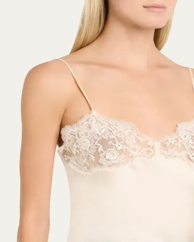 Chloé Lace-Trim Silk Cami Top | Thumbnail 5 Chloé Lace-Trim Silk Cami Top | Thumbnail 5