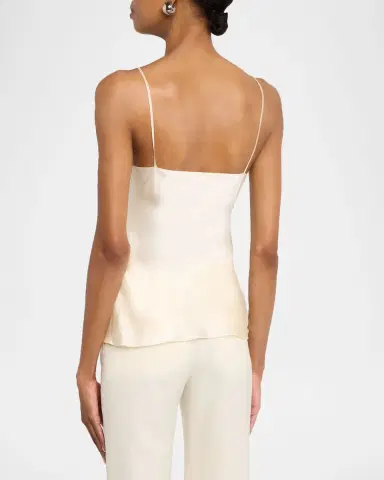 Chloé Lace-Trim Silk Cami Top | Thumbnail 7 Chloé Lace-Trim Silk Cami Top | Thumbnail 7
