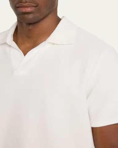 Frame Men's Jacquard Polo Shirt | Thumbnail 5 Frame Men's Jacquard Polo Shirt | Thumbnail 5