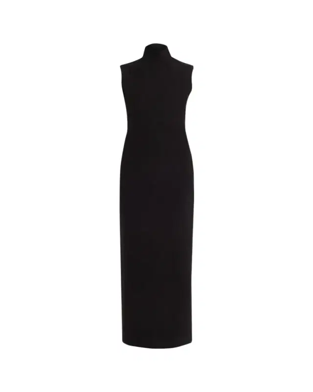 The Sleeveless Turtleneck Dress