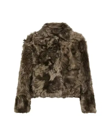 Yves Salomon Short Lamb Shearling Jacket | Thumbnail 1 Yves Salomon Short Lamb Shearling Jacket | Thumbnail 1