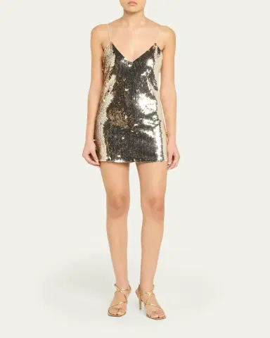 Retrofête Deserae Sequin Mini Dress | Thumbnail 2 Retrofête Deserae Sequin Mini Dress | Thumbnail 2