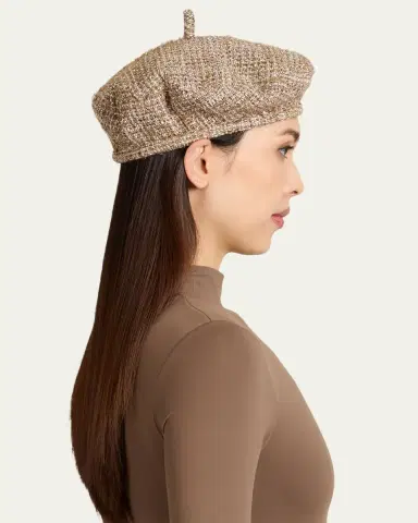 Eugenia Kim Carter Tweed Beret | Thumbnail 3 Eugenia Kim Carter Tweed Beret | Thumbnail 3