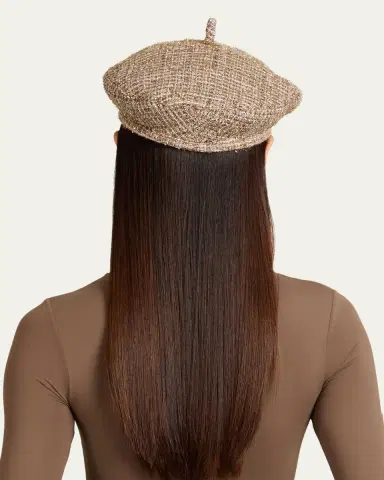 Eugenia Kim Carter Tweed Beret | Thumbnail 4 Eugenia Kim Carter Tweed Beret | Thumbnail 4