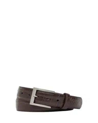 W. Kleinberg Men's Matte Alligator Belt | Thumbnail 1 W. Kleinberg Men's Matte Alligator Belt | Thumbnail 1