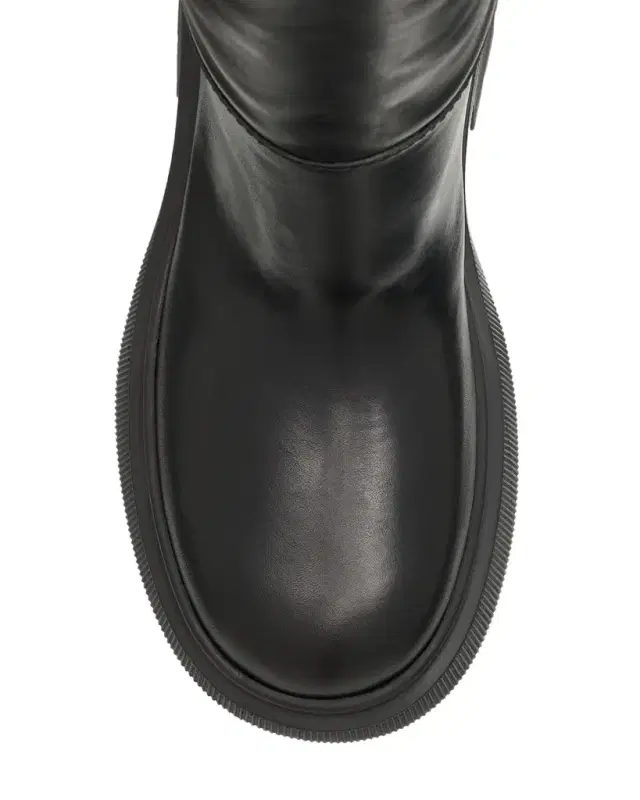 70mm Tasmin Leather Knee Boots