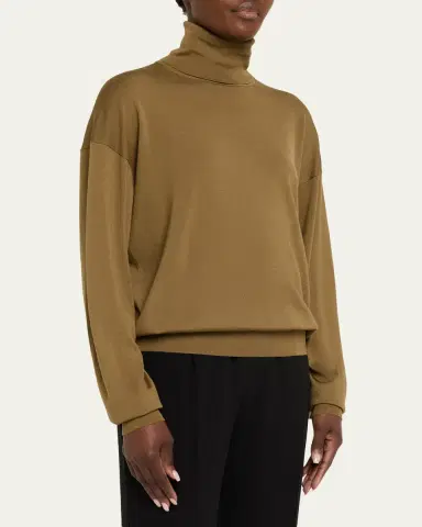 Saint Laurent Wool Turtleneck Sweater | Thumbnail 4 Saint Laurent Wool Turtleneck Sweater | Thumbnail 4