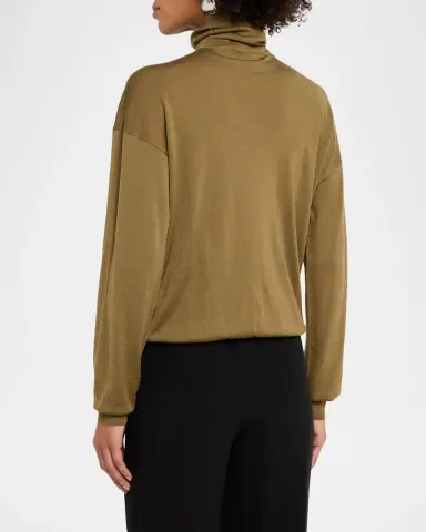 Saint Laurent Wool Turtleneck Sweater | Thumbnail 7 Saint Laurent Wool Turtleneck Sweater | Thumbnail 7