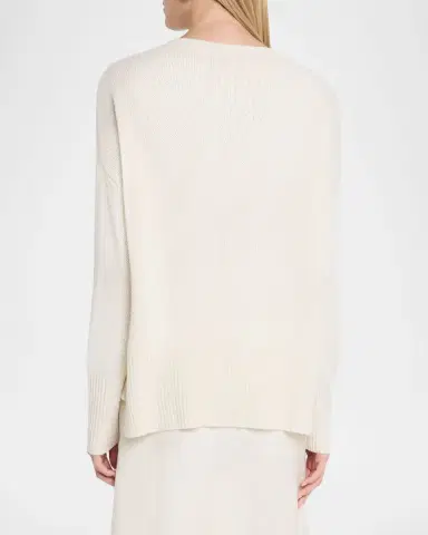 Lisa Yang Sony Cashmere Shrunken Crewneck Sweater | Thumbnail 16 Lisa Yang Sony Cashmere Shrunken Crewneck Sweater | Thumbnail 16
