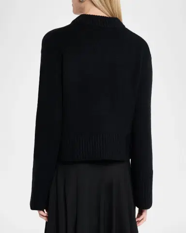 Lisa Yang Sony Cashmere Shrunken Crewneck Sweater | Thumbnail 20 Lisa Yang Sony Cashmere Shrunken Crewneck Sweater | Thumbnail 20