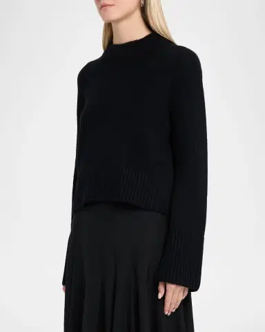 Lisa Yang Sony Cashmere Shrunken Crewneck Sweater | Thumbnail 21 Lisa Yang Sony Cashmere Shrunken Crewneck Sweater | Thumbnail 21