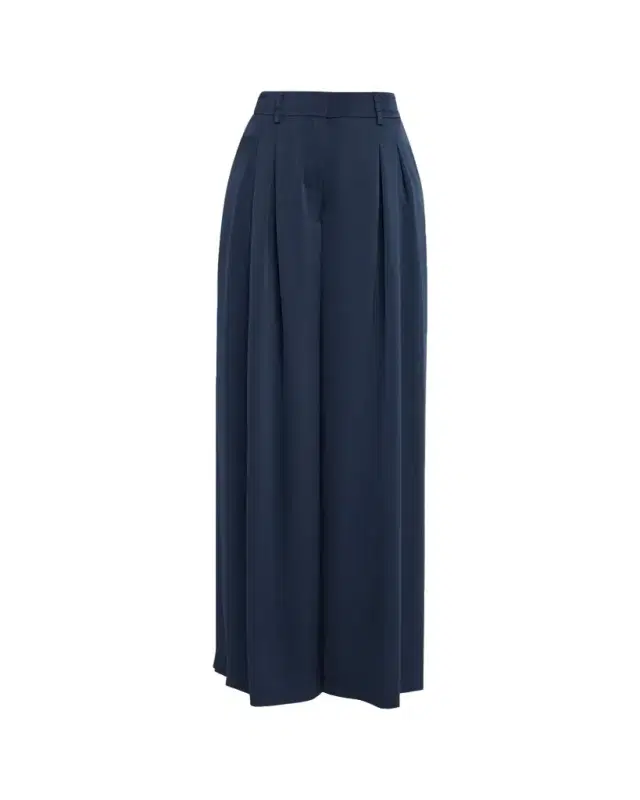 Ramy Brook Oscar Wide-Leg Satin Pants