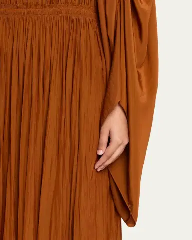 Lanvin Pleated Waisted Gown | Thumbnail 5
