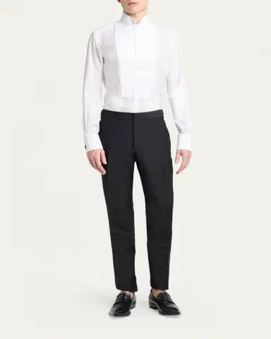 Tom Ford Men's Cocktail Voile Slim-Fit Dress Shirt | Thumbnail 2 Tom Ford Men's Cocktail Voile Slim-Fit Dress Shirt | Thumbnail 2