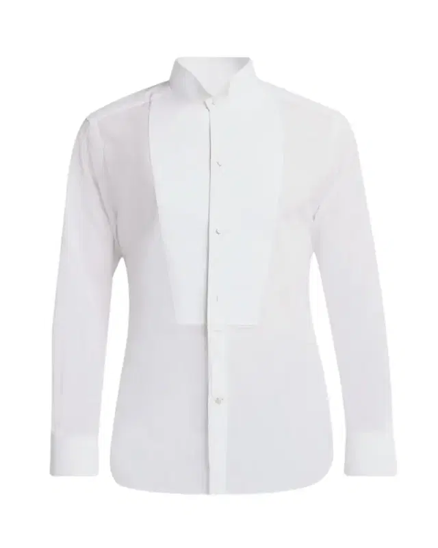 TOM FORD Men's Cocktail Voile Slim-Fit Dress Shirt