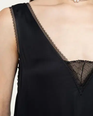 Zadig & Voltaire Renzo Satin Slip Dress | Thumbnail 9 Zadig & Voltaire Renzo Satin Slip Dress | Thumbnail 9