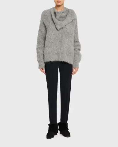 Toteme Fold Down Shearling Suede Ankle Boots | Thumbnail 7 Toteme Fold Down Shearling Suede Ankle Boots | Thumbnail 7