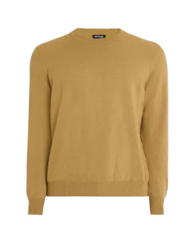 Kiton Men's 12GG Cashmere Knit Crewneck Sweater | Thumbnail 1 Kiton Men's 12GG Cashmere Knit Crewneck Sweater | Thumbnail 1