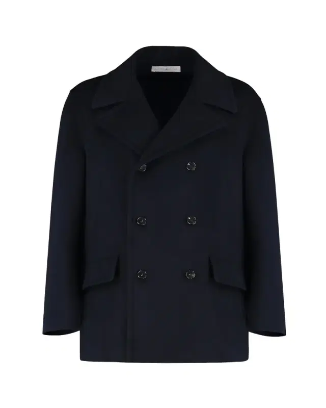 Men's The Good Men Cashmere and Virgin Wool Peacoat