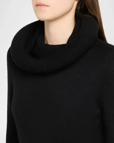 ALAÏA Sculptural Hooded Rib-Knit Sweater | Thumbnail 9 ALAÏA Sculptural Hooded Rib-Knit Sweater | Thumbnail 9