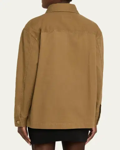Saint Laurent Bellechasse YSL Pocket Overshirt | Thumbnail 3