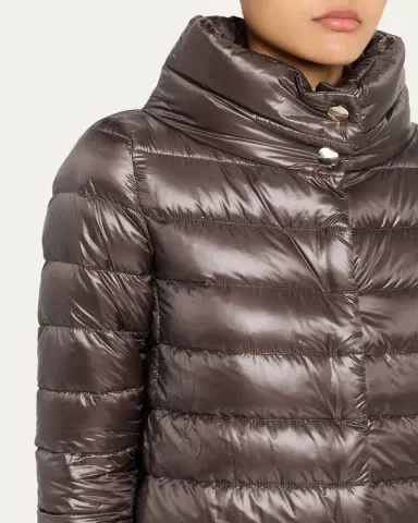 Herno Amelia Ultra-Light A-Line Down Jacket | Thumbnail 10 Herno Amelia Ultra-Light A-Line Down Jacket | Thumbnail 10