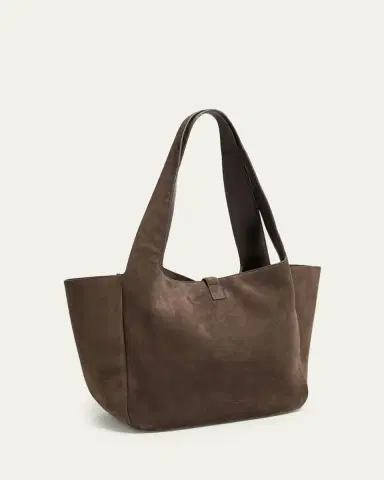 Saint Laurent Le 5 À 7 Bea YSL Cabas Tote Bag in Suede | Thumbnail 7 Saint Laurent Le 5 À 7 Bea YSL Cabas Tote Bag in Suede | Thumbnail 7