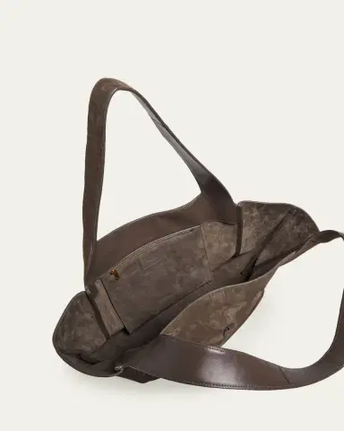 Saint Laurent Le 5 À 7 Bea YSL Cabas Tote Bag in Suede | Thumbnail 8 Saint Laurent Le 5 À 7 Bea YSL Cabas Tote Bag in Suede | Thumbnail 8