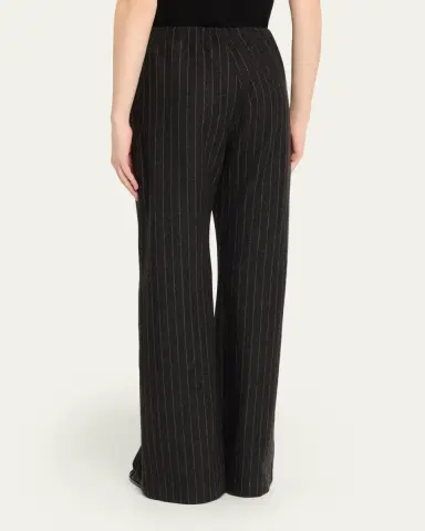 Nanushka Arvenn Pinstripe Wool Pants | Thumbnail 3 Nanushka Arvenn Pinstripe Wool Pants | Thumbnail 3