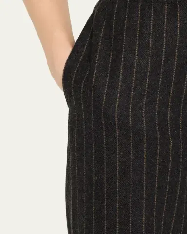 Nanushka Arvenn Pinstripe Wool Pants | Thumbnail 5 Nanushka Arvenn Pinstripe Wool Pants | Thumbnail 5