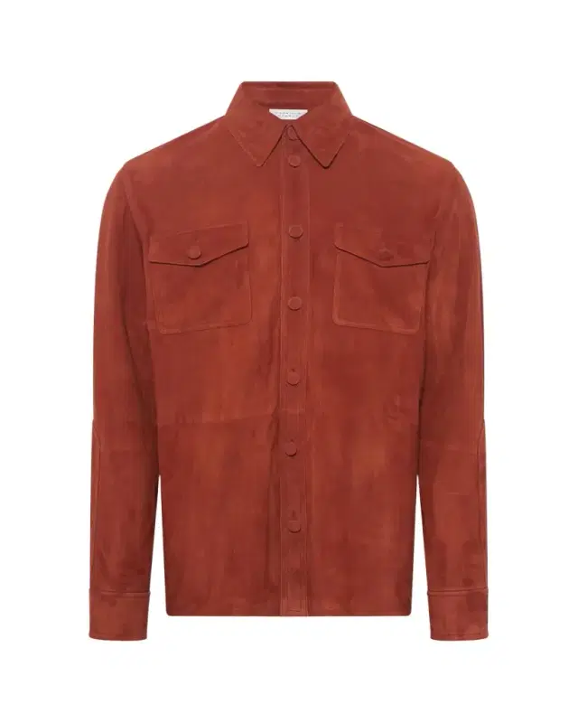 Men's Lucas Suede Overshirt