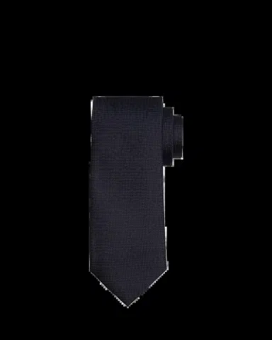 Zegna Men's Tic-Weave Silk Tie | Thumbnail 2