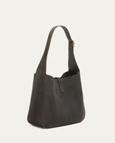 Saint Laurent Le 5 A 7 Small YSL Suede Shoulder Bag | Thumbnail 3