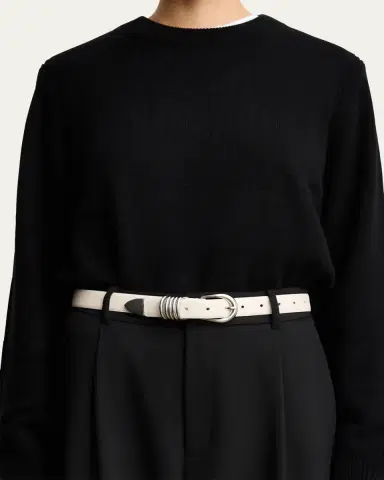 Déhanche Hollyhock Leather Belt | Thumbnail 3