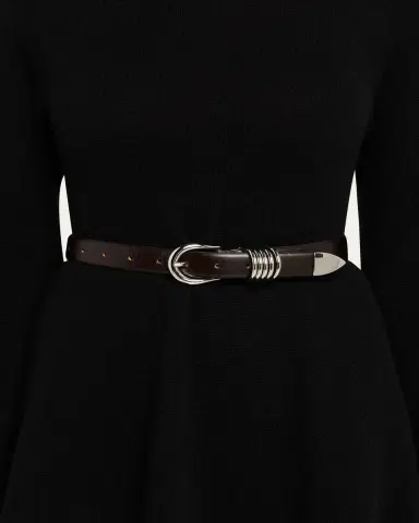 Déhanche Hollyhock Leather Belt | Thumbnail 6