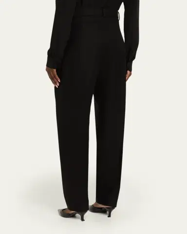 Lanvin Virgin Wool Cigarette Trousers | Thumbnail 3 Lanvin Virgin Wool Cigarette Trousers | Thumbnail 3