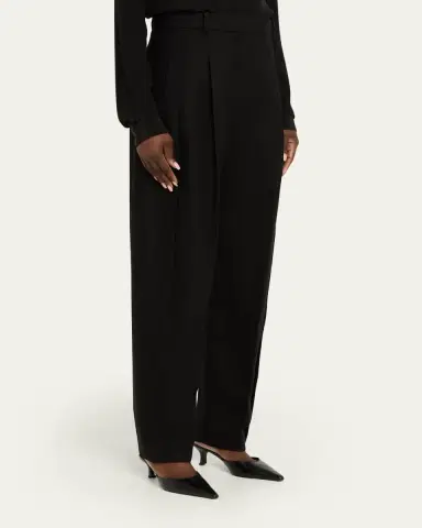 Lanvin Virgin Wool Cigarette Trousers | Thumbnail 4 Lanvin Virgin Wool Cigarette Trousers | Thumbnail 4