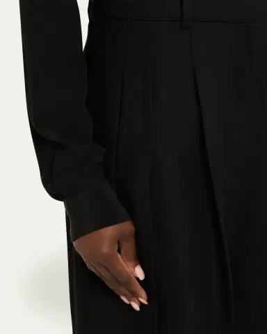 Lanvin Virgin Wool Cigarette Trousers | Thumbnail 5 Lanvin Virgin Wool Cigarette Trousers | Thumbnail 5