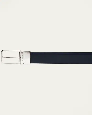 Santoni Men's Reversible Leather Belt | Thumbnail 4 Santoni Men's Reversible Leather Belt | Thumbnail 4