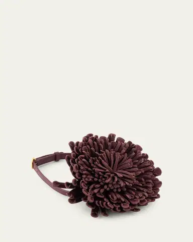 Alaïa Leather Flower Choker | Thumbnail 3