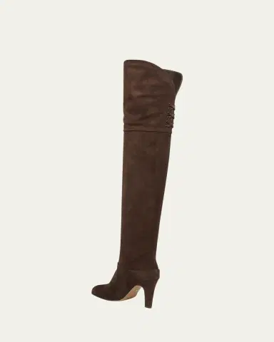 Chloé Eve Suede Over-The-Knee Boots | Thumbnail 2 Chloé Eve Suede Over-The-Knee Boots | Thumbnail 2